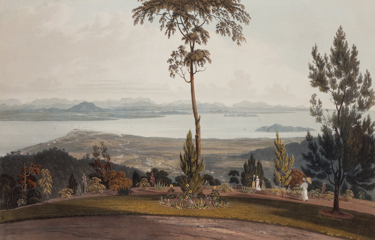 Näkymä Strawberry Hilliltä, Prince of Wales Islandilta tekijältä William Daniell