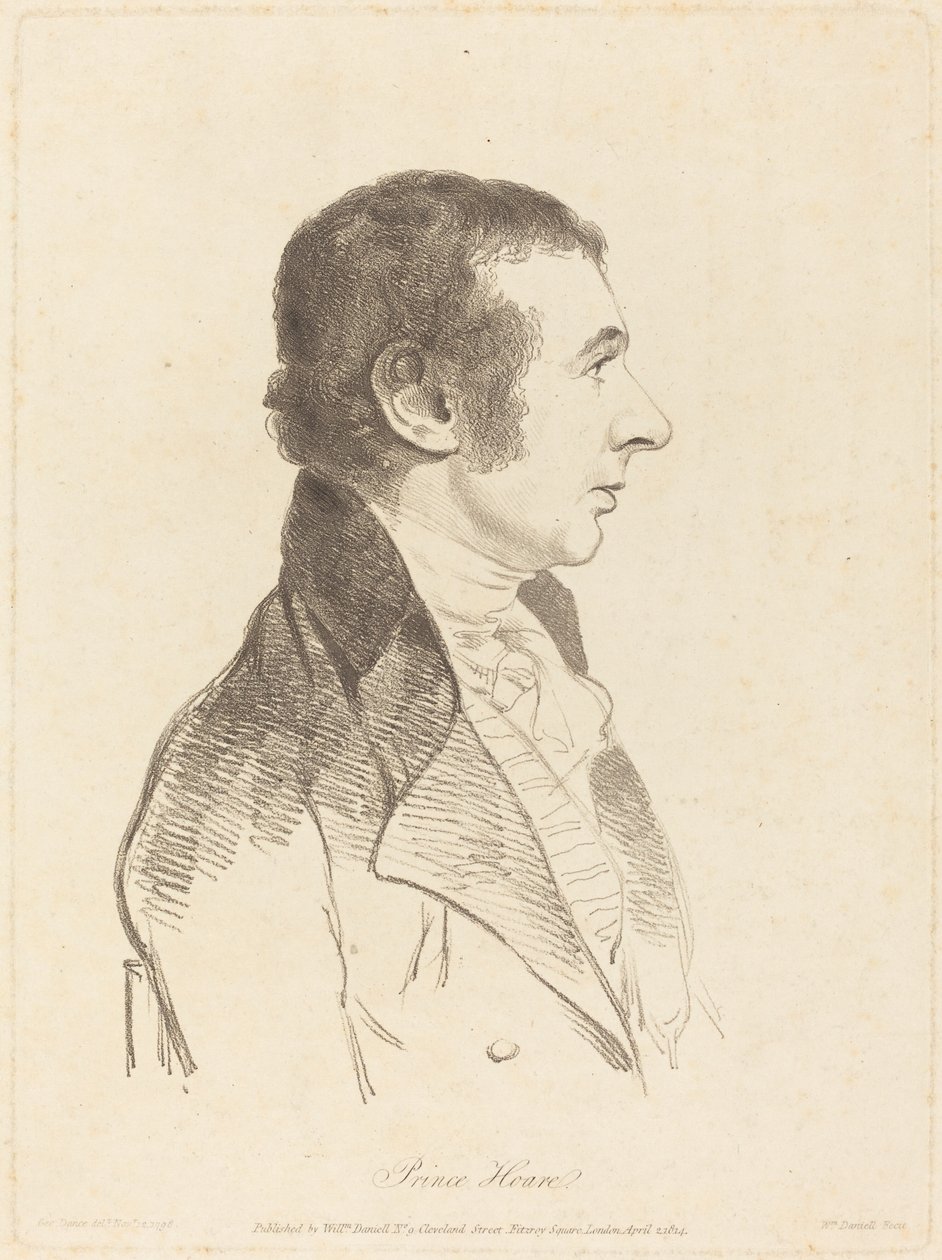 Prinssi Hoare tekijältä William Daniell after George Dance II