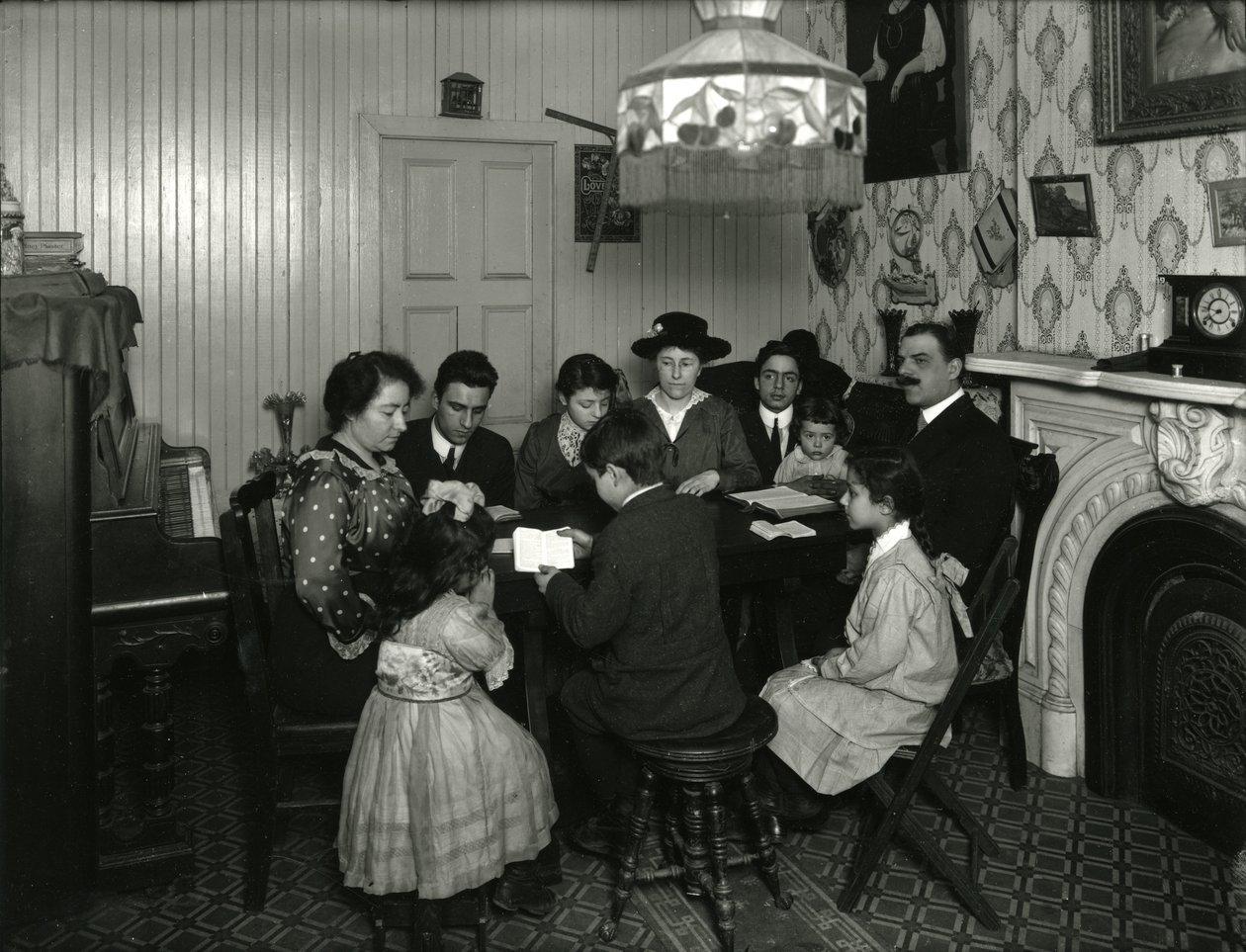 Evankelistakomitea, Raamatuntutkistelu rouva Vitellon kotona, 359 E. 49th Street, opettaja neiti Jones. 30. maaliskuuta 1916 tekijältä William Davis Hassler