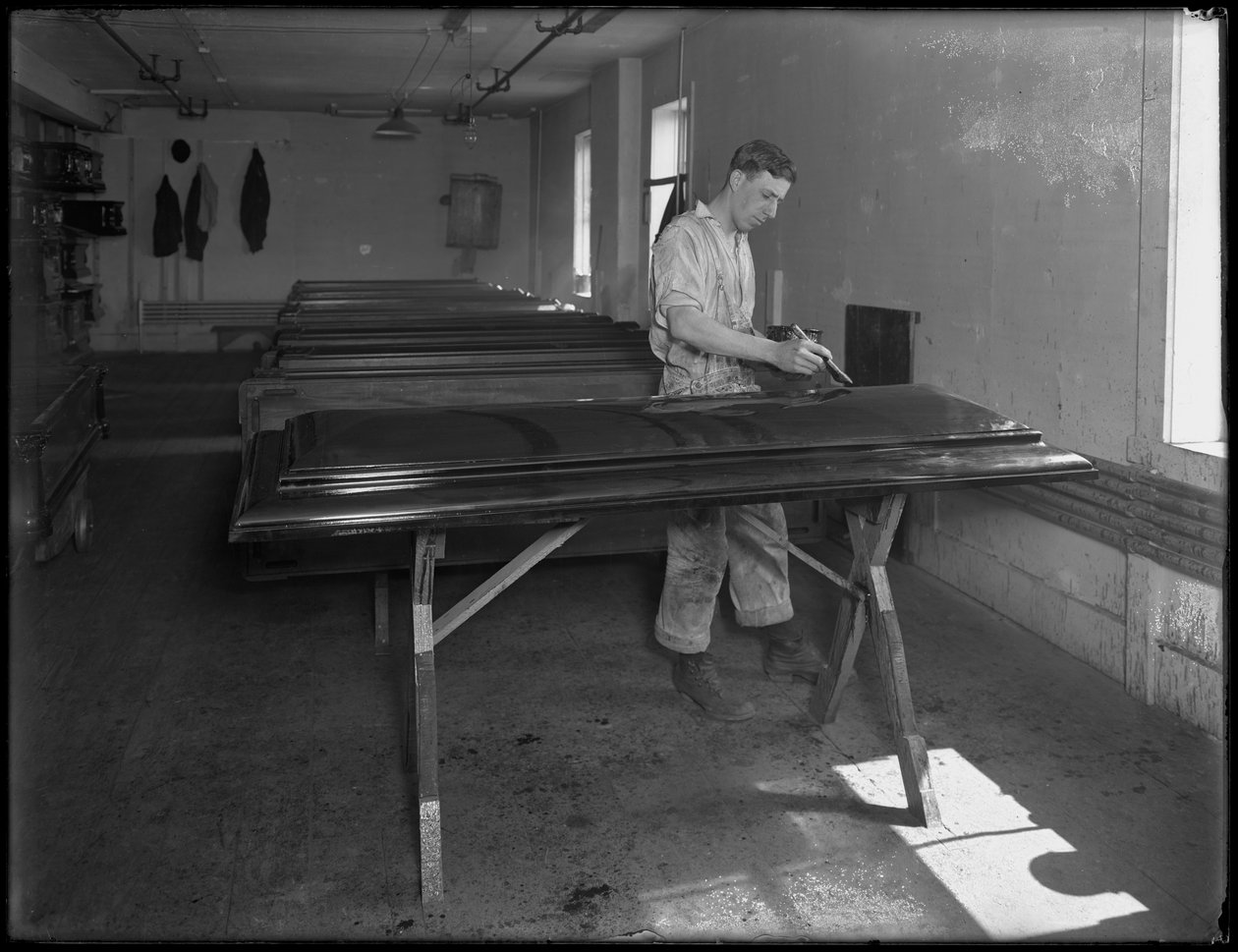 Flowing the tops of the puuarkkuja, Oneida, New York, 3. huhtikuuta 1916 tekijältä William Davis Hassler
