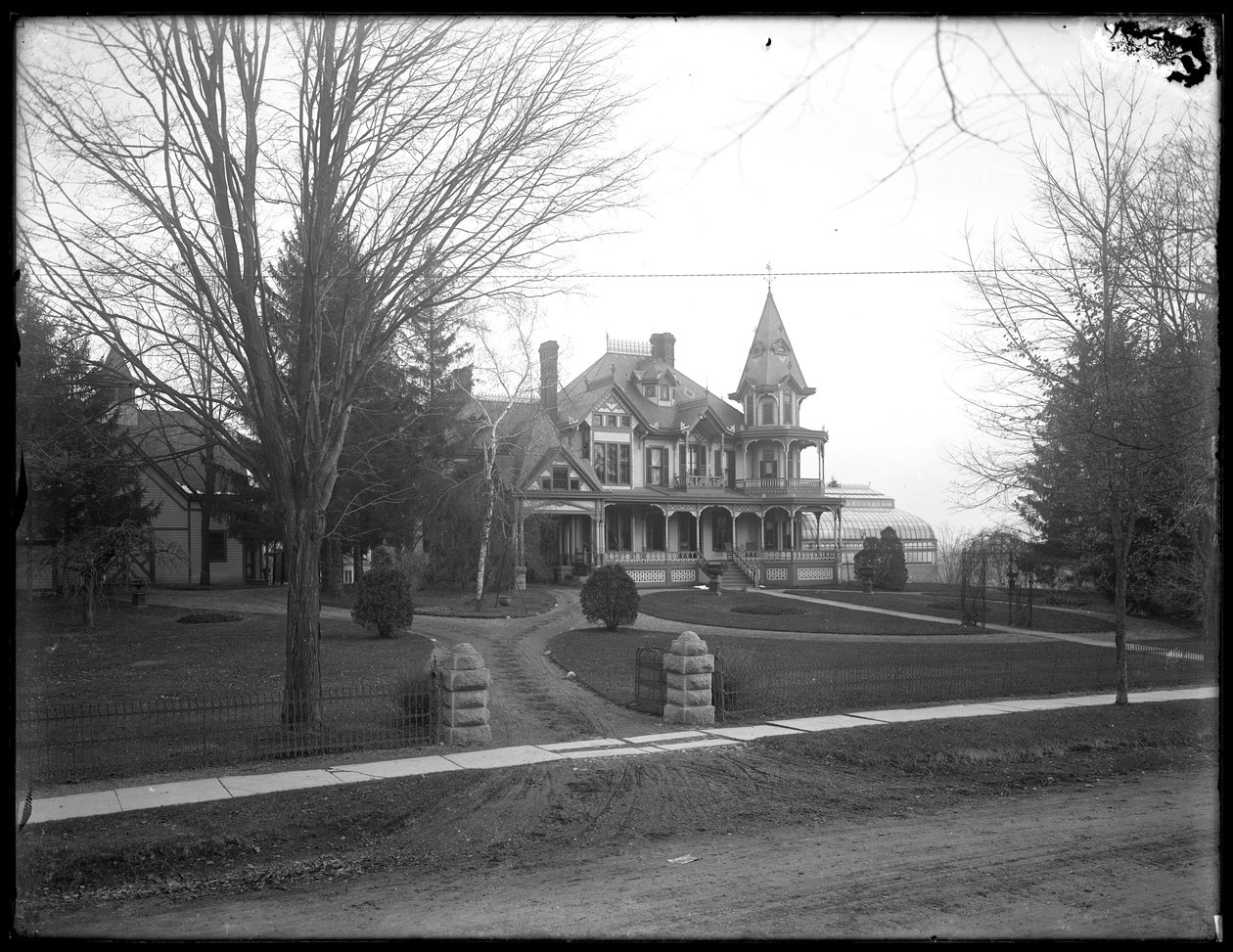 Henry W. Merriamin talo, Newton, N.J., n.1911-12 tekijältä William Davis Hassler