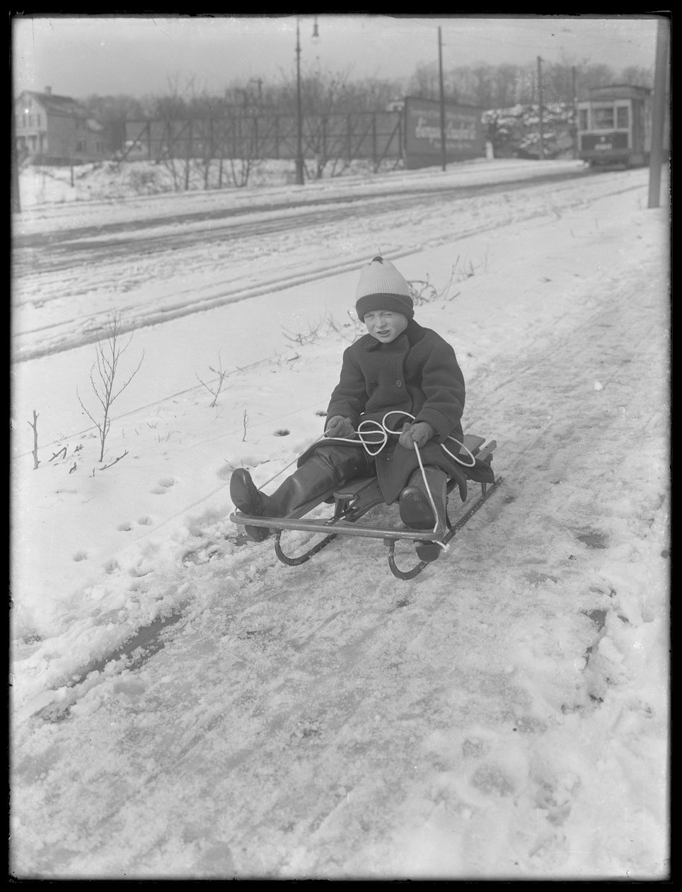 William Gray Hassler uudella rekillään, n. 1912 tekijältä William Davis Hassler