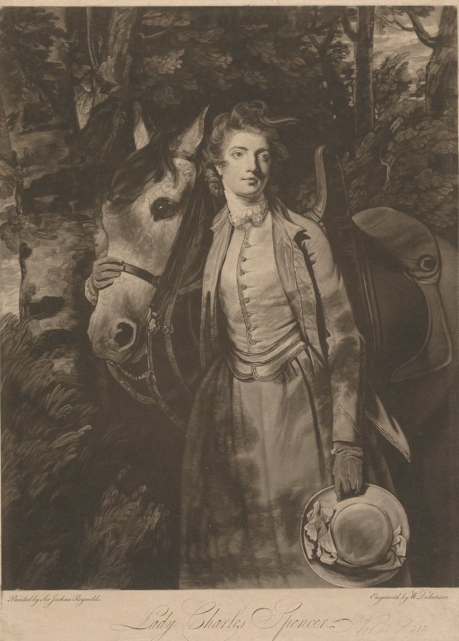Lady Charles Spencer tekijältä William Dickinson