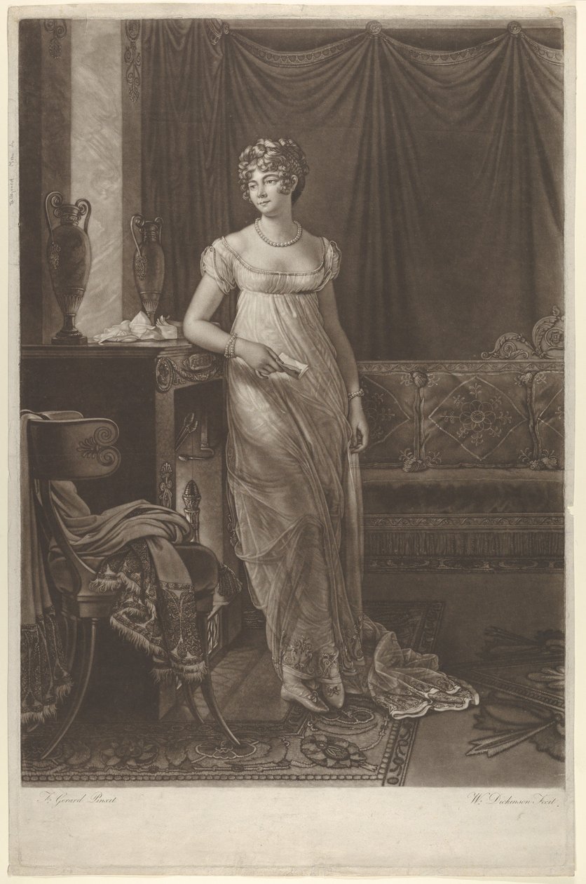 Madame Talleyrand, n. 1808. tekijältä William Dickinson