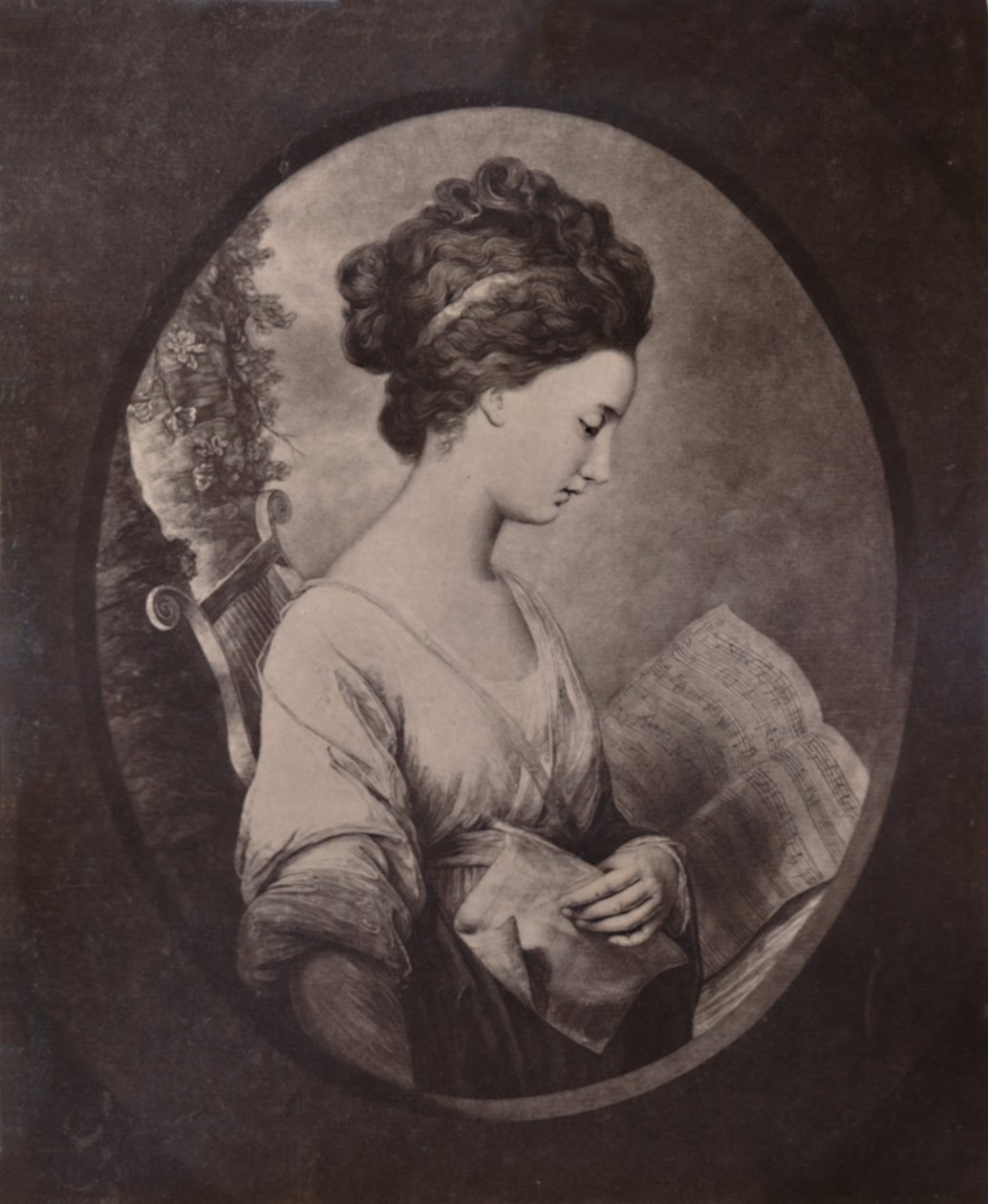 Neiti Elizabeth Stephenson, myöhemmin Mexboroughin kreivitär, 1700-luvun loppu 1894 tekijältä William Dickinson