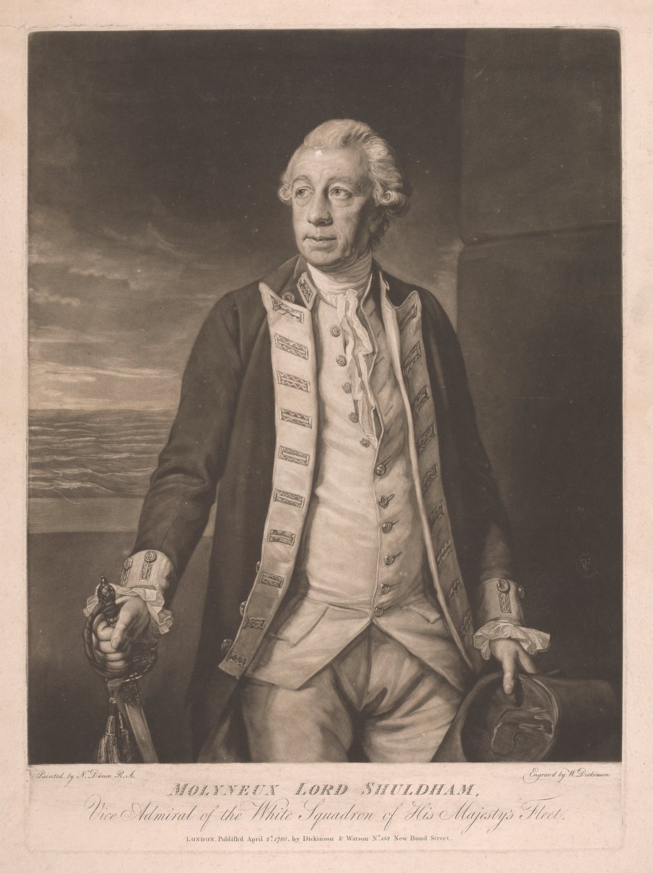 Molyneux Lord Shuldham tekijältä William Dickinson