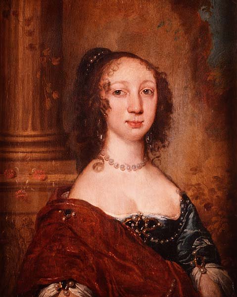 Naisen muotokuva, puolipitkä tekijältä William Dobson