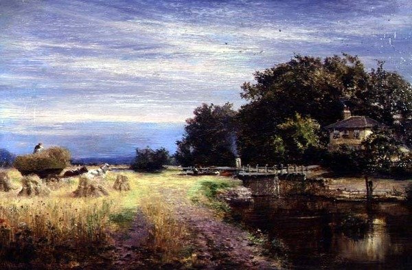 Boveney Lock, Windsor tekijältä William E. Harris