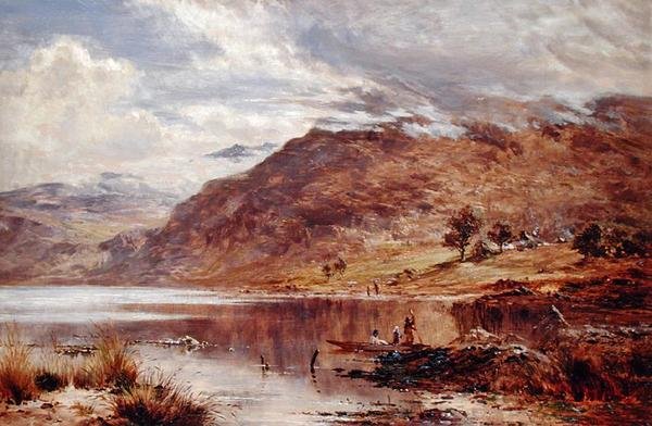 Cum Bychan, lähellä Harlechia, Wales tekijältä William E. Harris