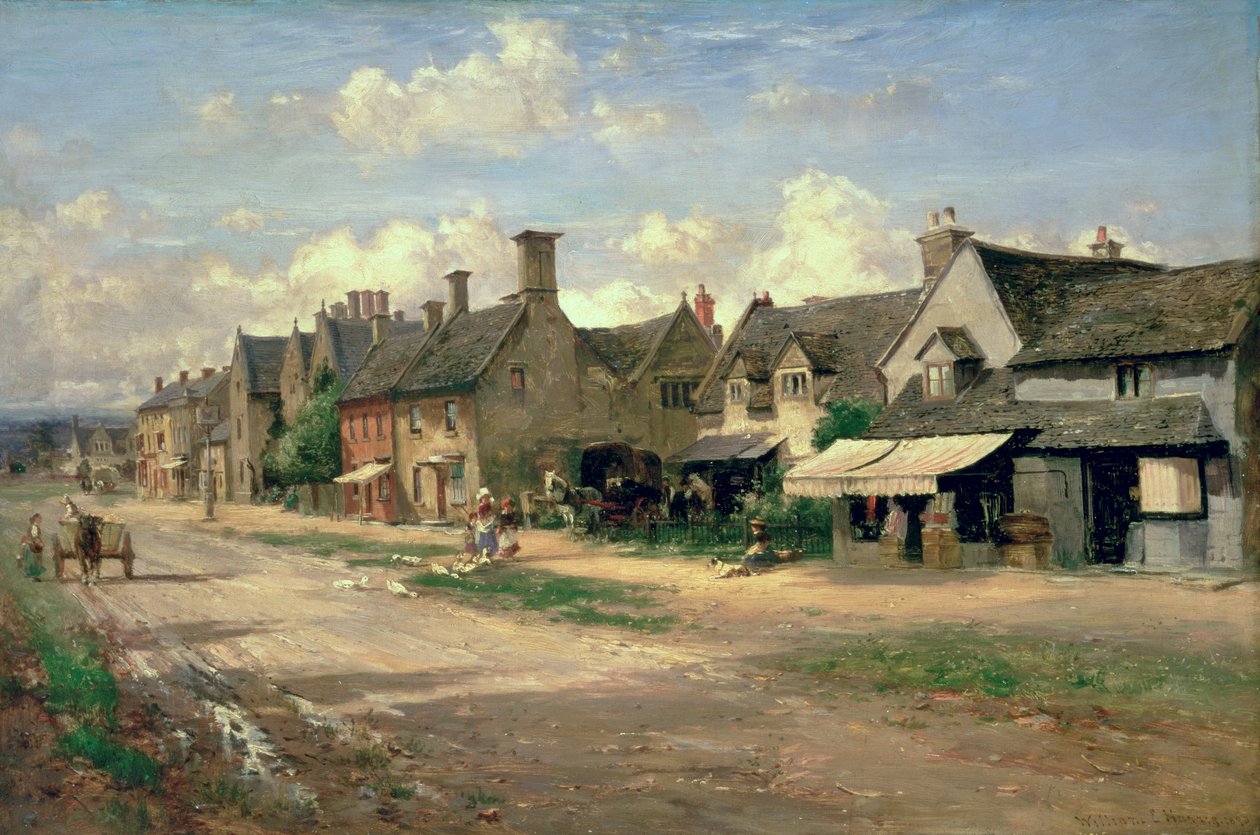 High Street, Broadway, Worcestershire tekijältä William E. Harris