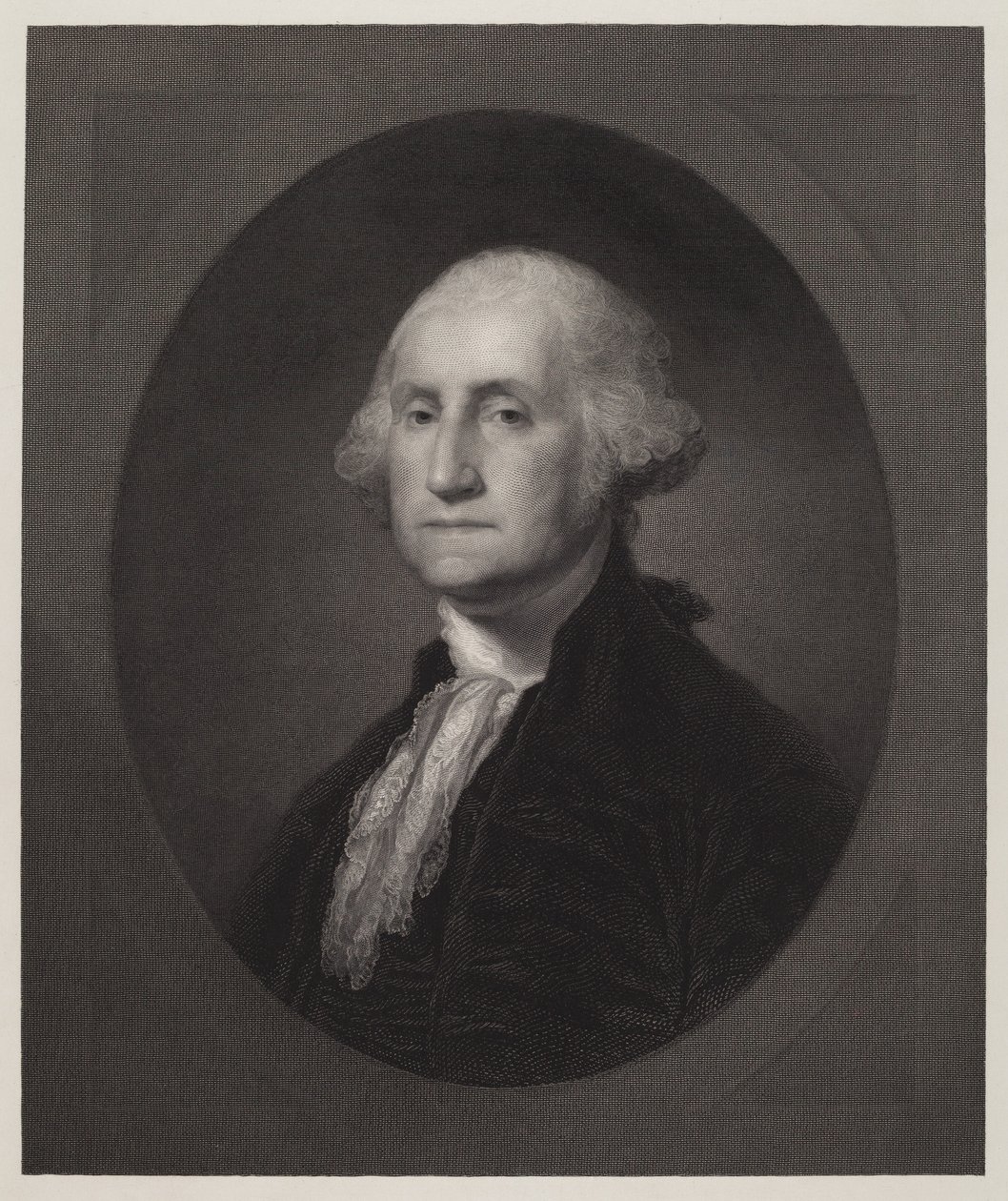 George Washington tekijältä William Edgar Marshall after Gilbert Stuart