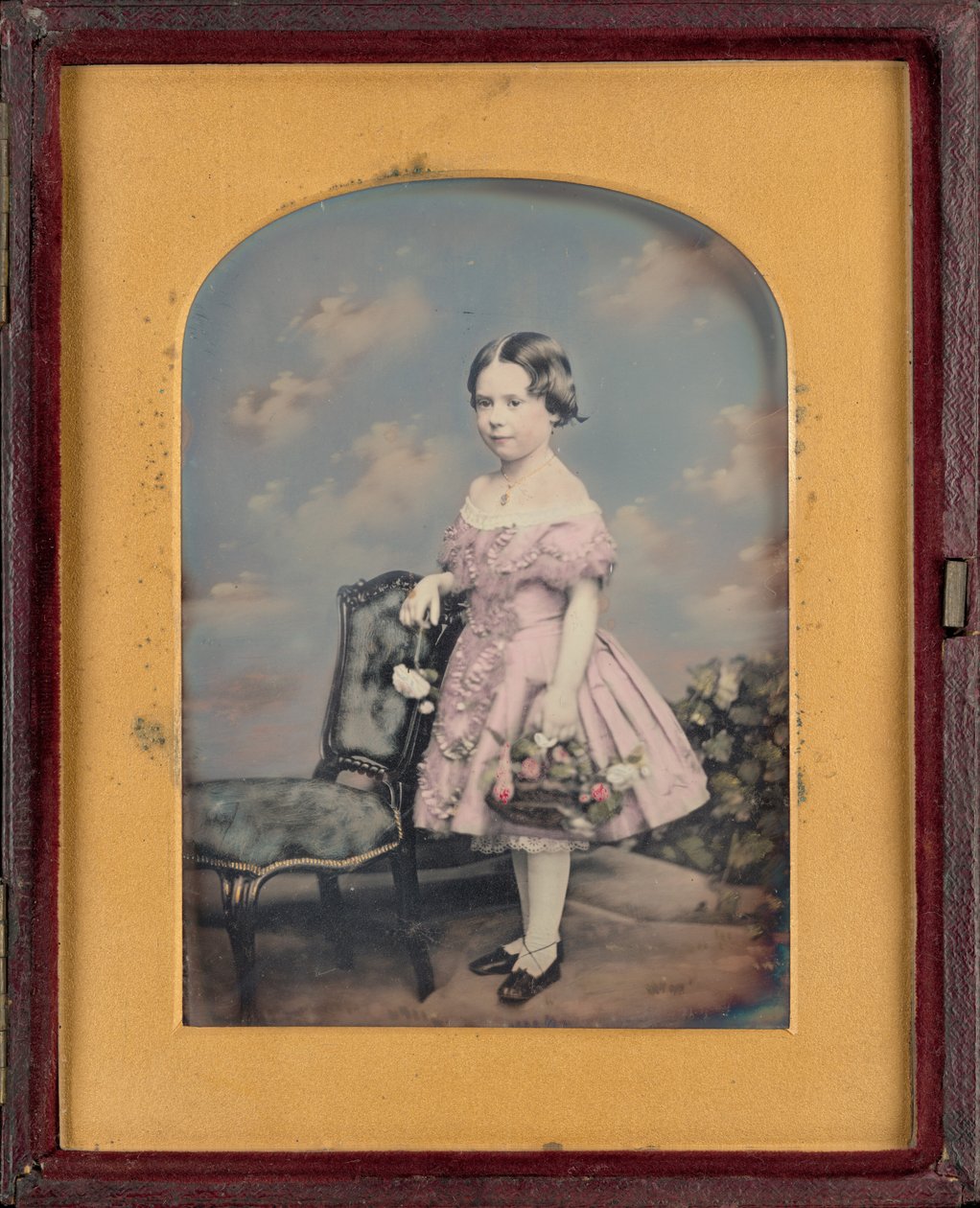 Tytön muotokuva,c. 1852 (kuva) tekijältä William Edward Kilburn
