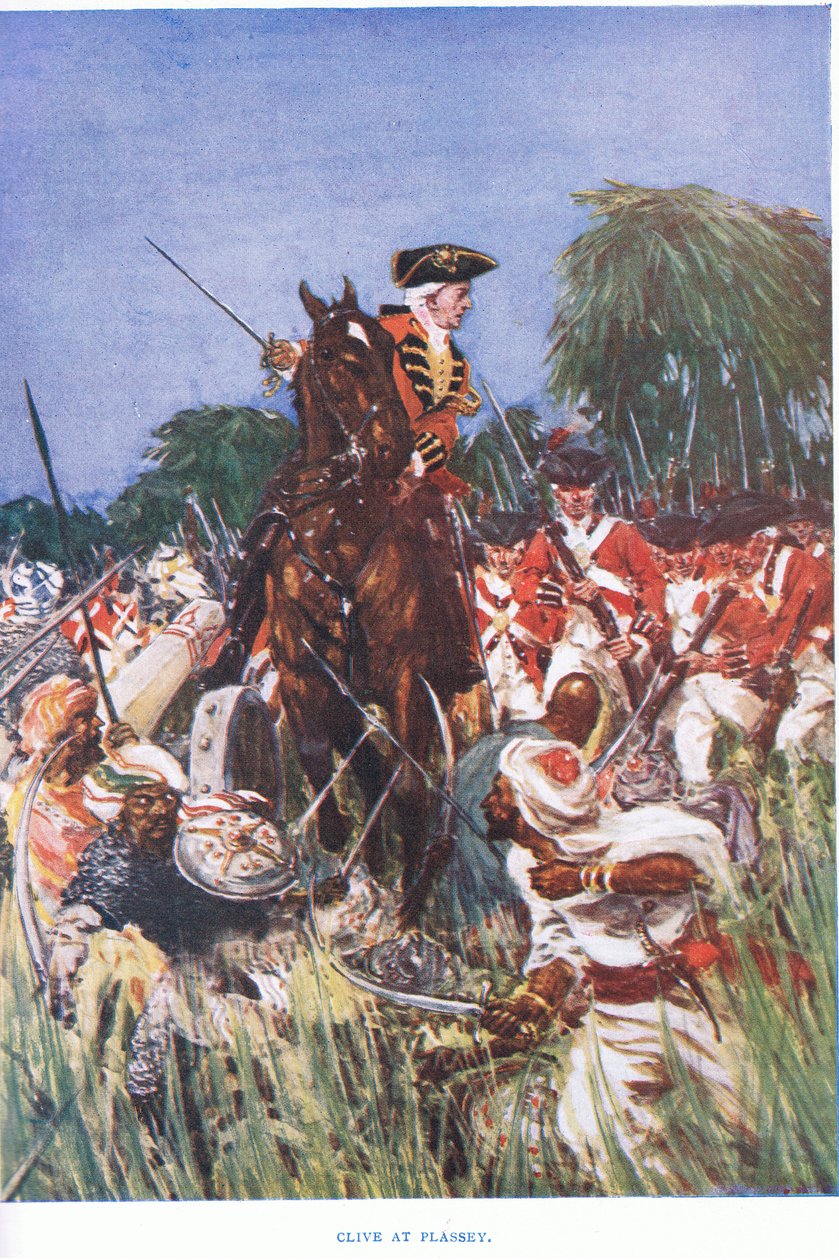 Clive Plesseyssä, 1915 tekijältä William Edward Stott