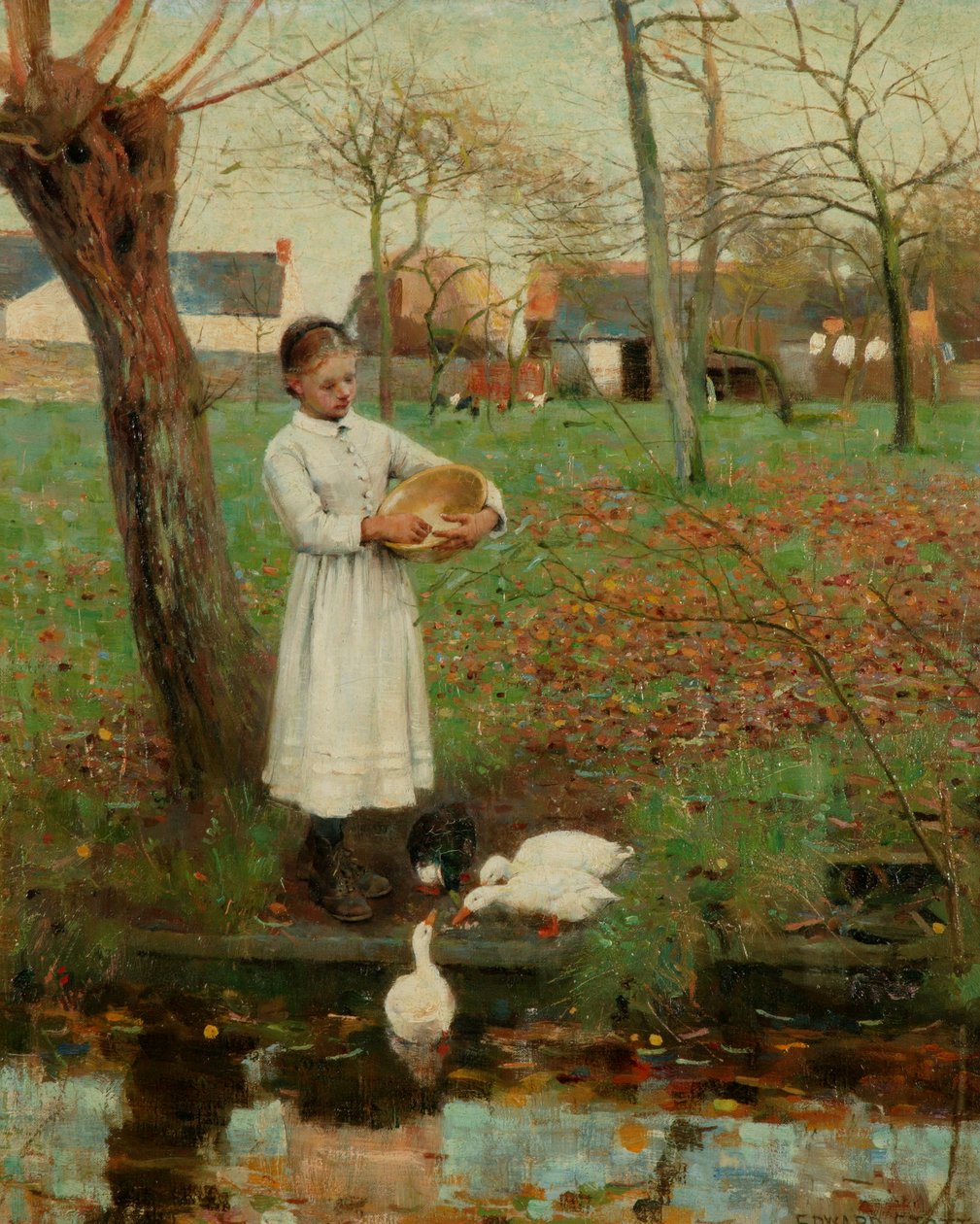 Ankkojen ruokinta tekijältä William Edward Stott