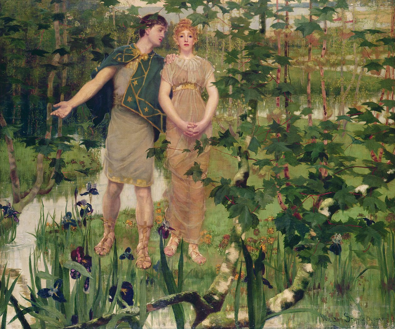 Happy Valley, 1898 tekijältä William Edward Stott