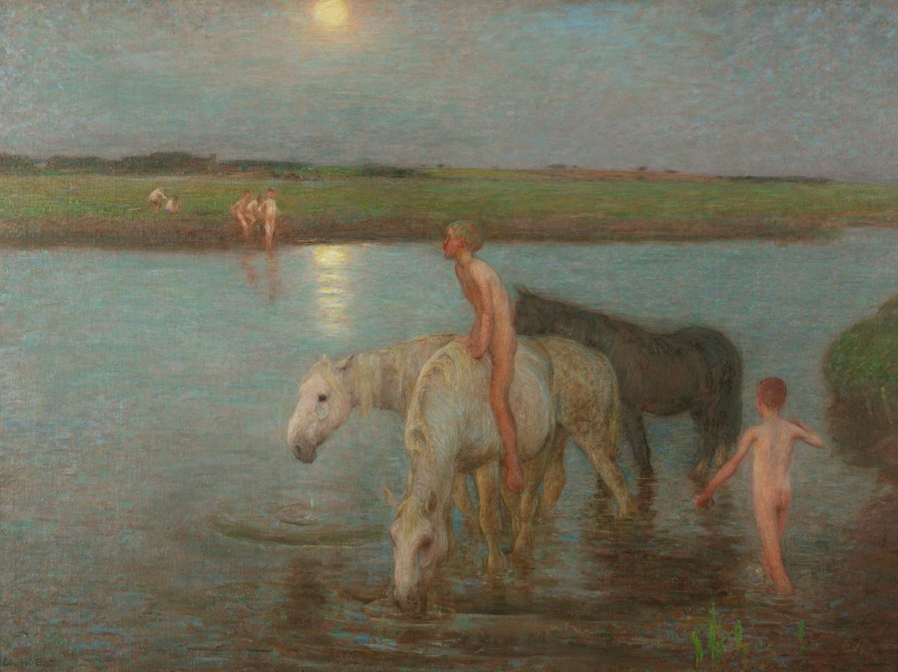 Joen ranta tekijältä William Edward Stott