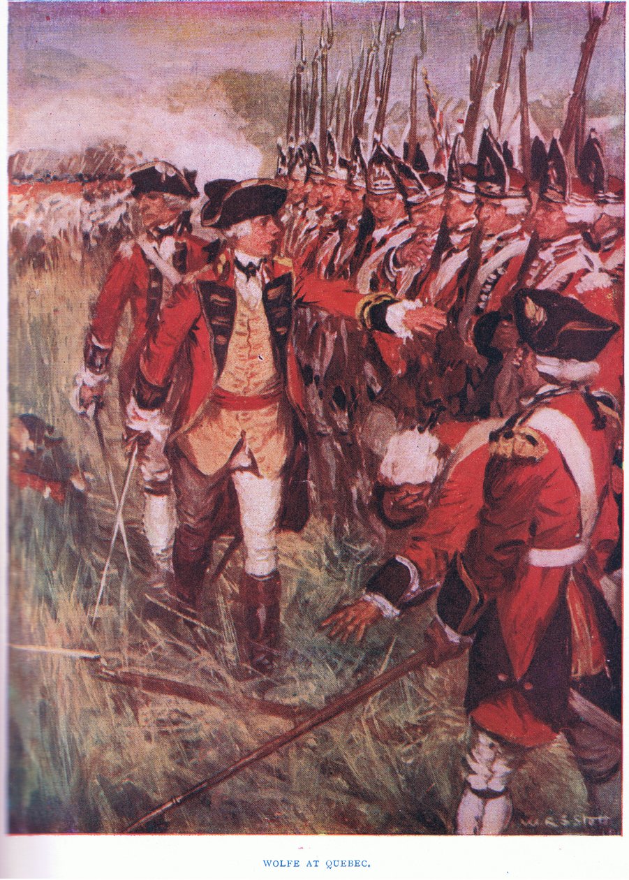 Wolfe Quebecissä 1759, 1915 tekijältä William Edward Stott