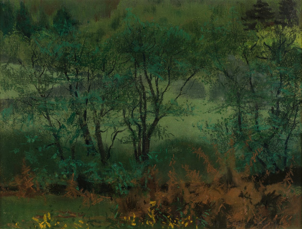 Woodland Scene, Brantrake tekijältä William Edward Stott