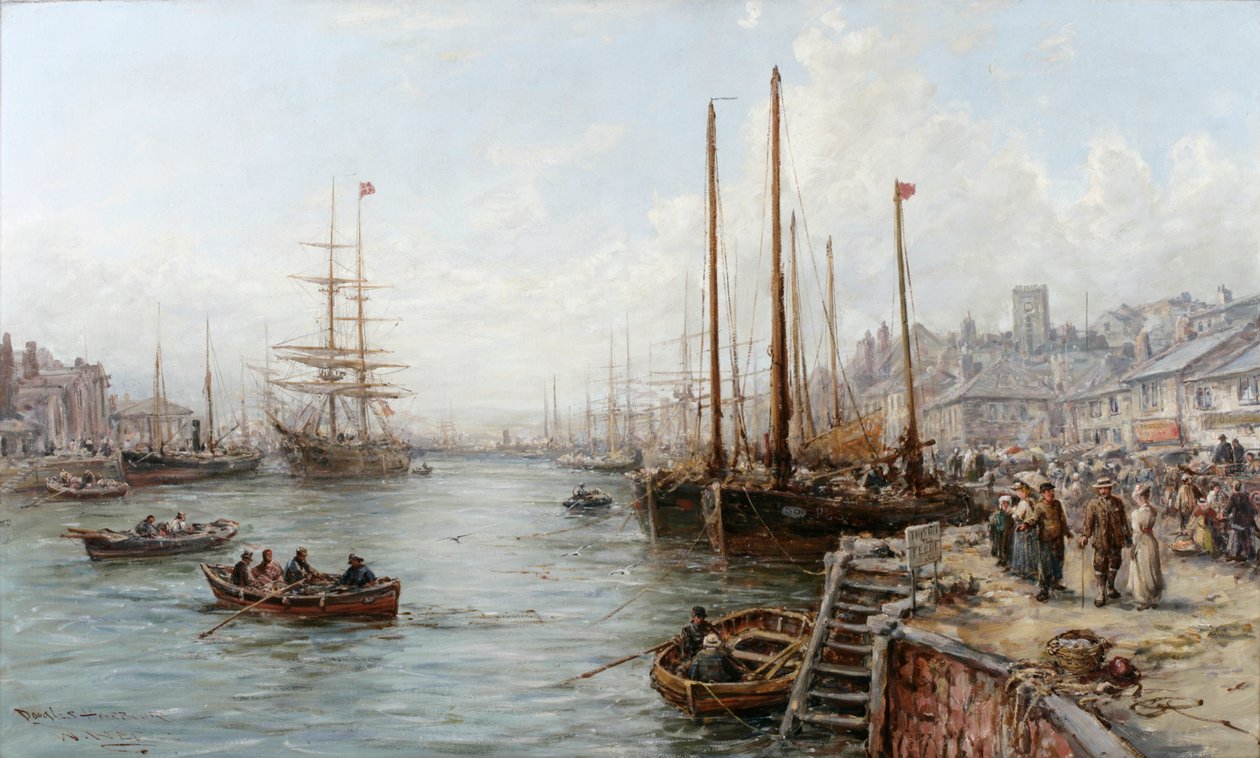 Douglasin satama, Mansaari tekijältä William Edward Webb