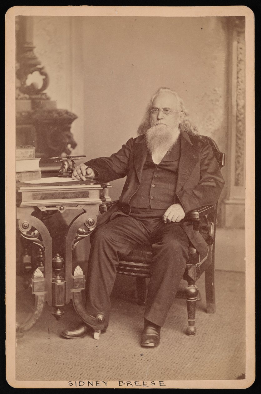 Muotokuva Sidney Breesestä 1800-1878, Ennen vuotta 1878. tekijältä William Emory Bowman