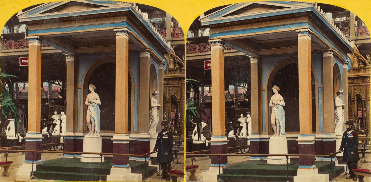 86 stereografista näkymää kansainvälisestä näyttelystä 1862, 1862. tekijältä William England