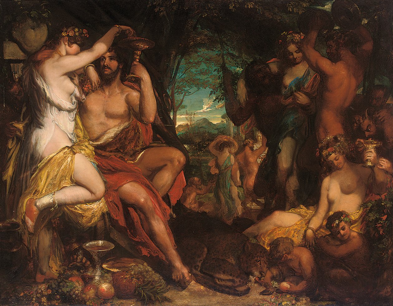 Bakkanaalinen juhla tekijältä William Etty