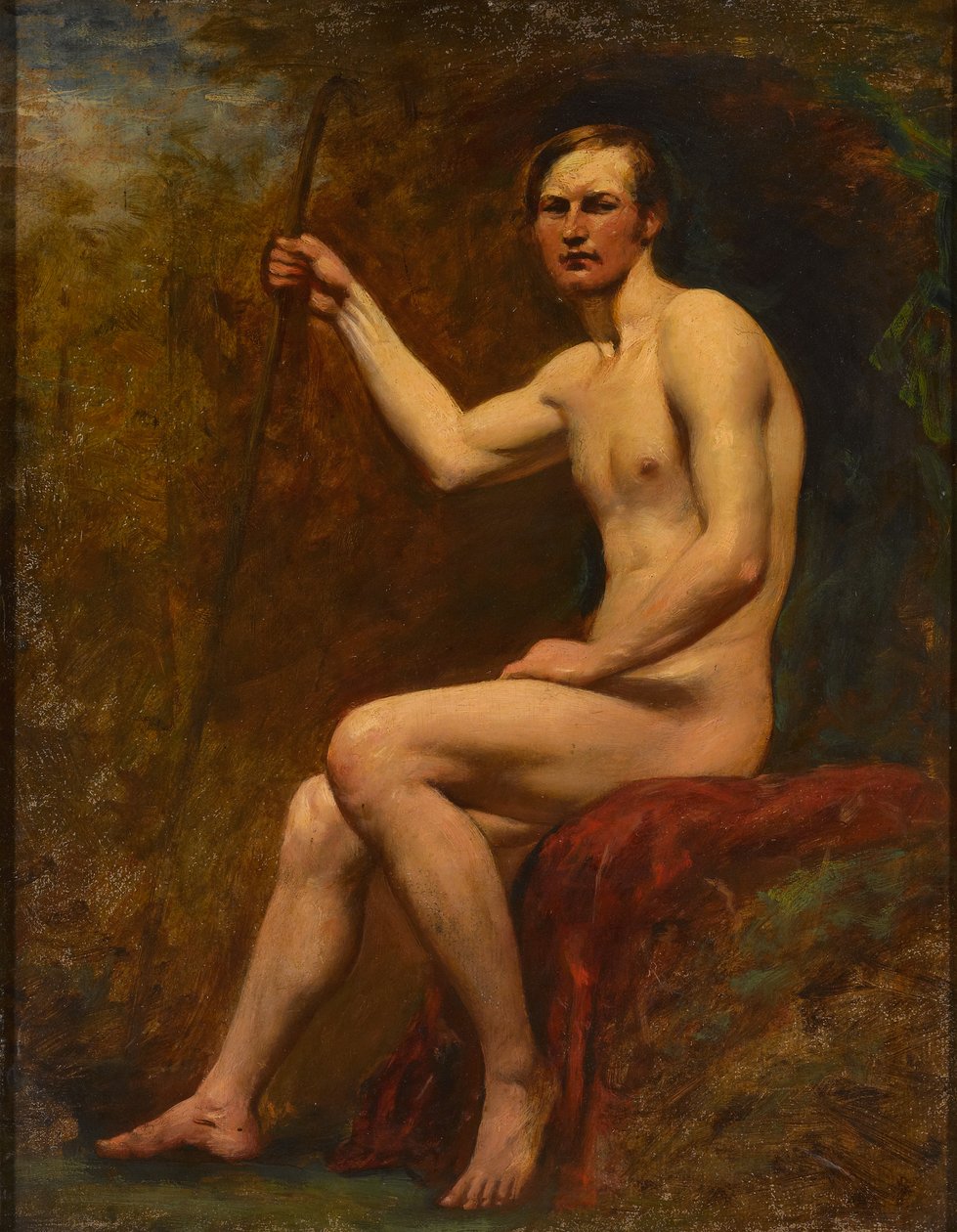 Guardsman Higgins, n. 1830 (öljy aluksella) tekijältä William Etty