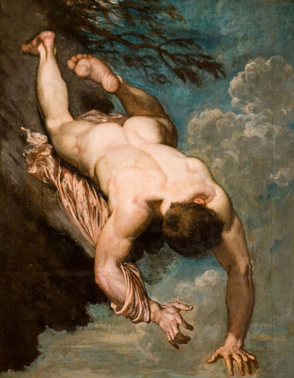 Manlius Hurled From The Rock, 1818. tekijältä William Etty