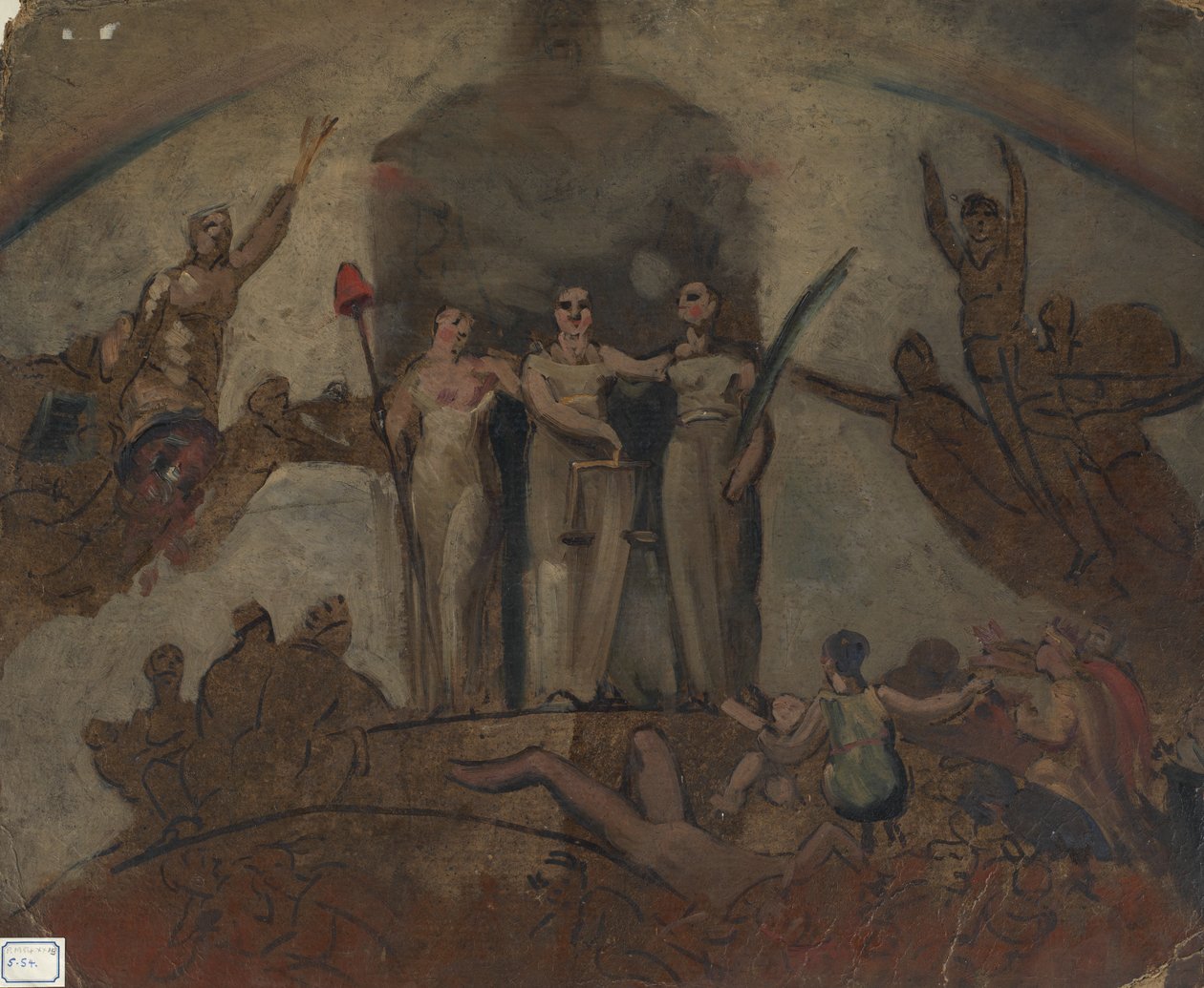 Tutkimus figuurikoostumuksesta tekijältä William Etty