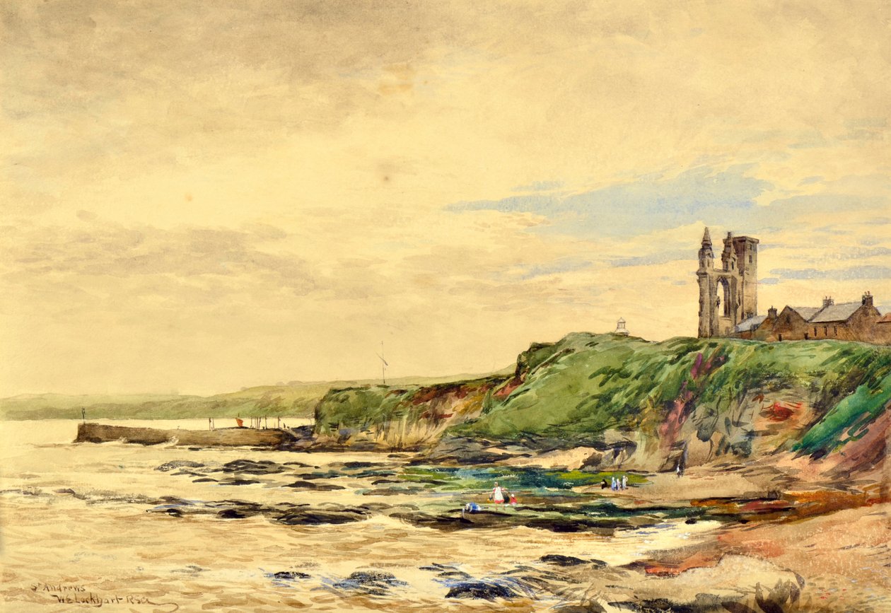 St Andrews (akvarelli) tekijältä William Ewart Lockhart