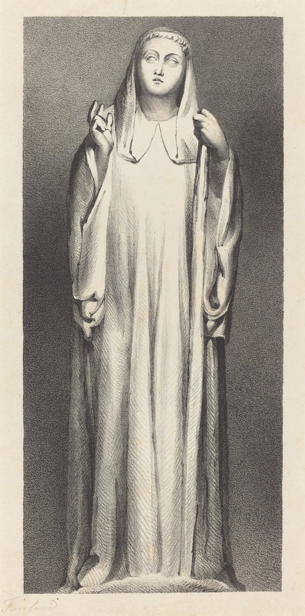 Kuva Peterboroughin katedraalista tekijältä William Fairland after John Flaxman