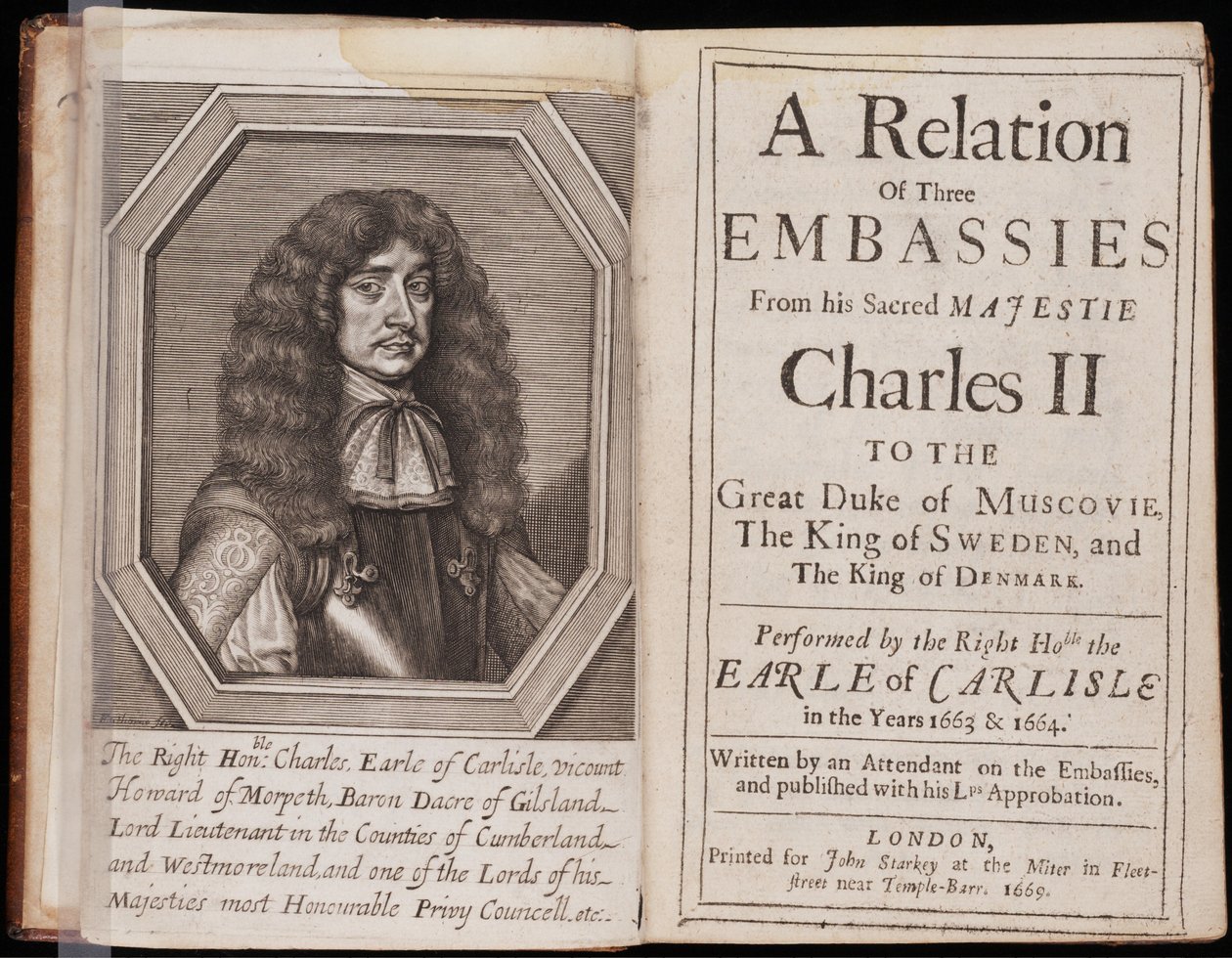 Charles Howard, Carlislen ensimmäinen jaarli, 1669 tekijältä William Faithorne
