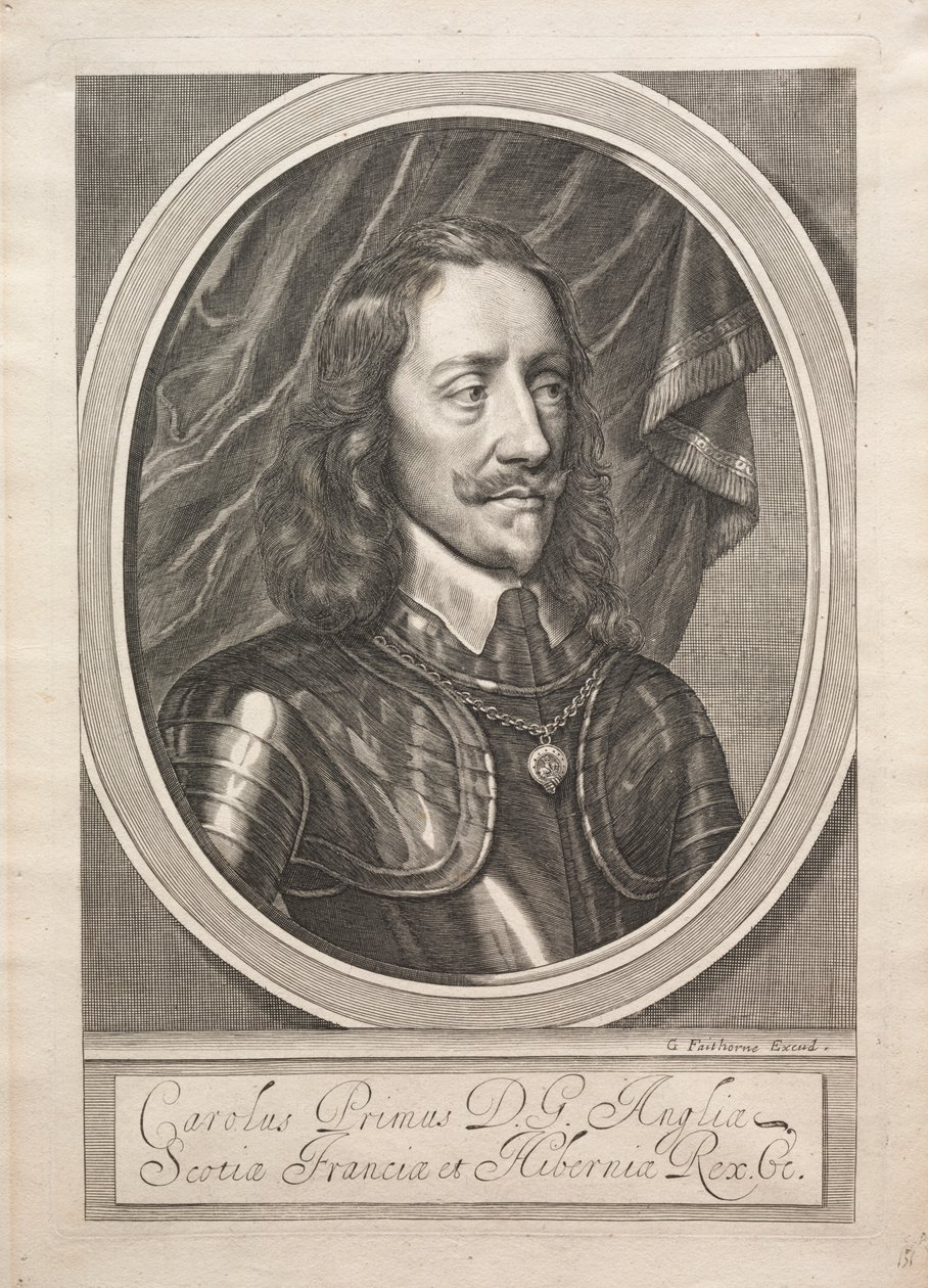 Kaarle I tekijältä William Faithorne