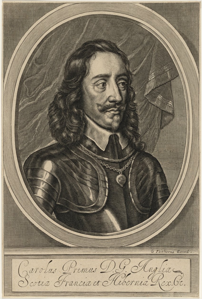 Kaarle I tekijältä William Faithorne