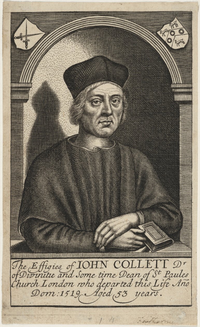 John Colet, teologian tohtori tekijältä William Faithorne