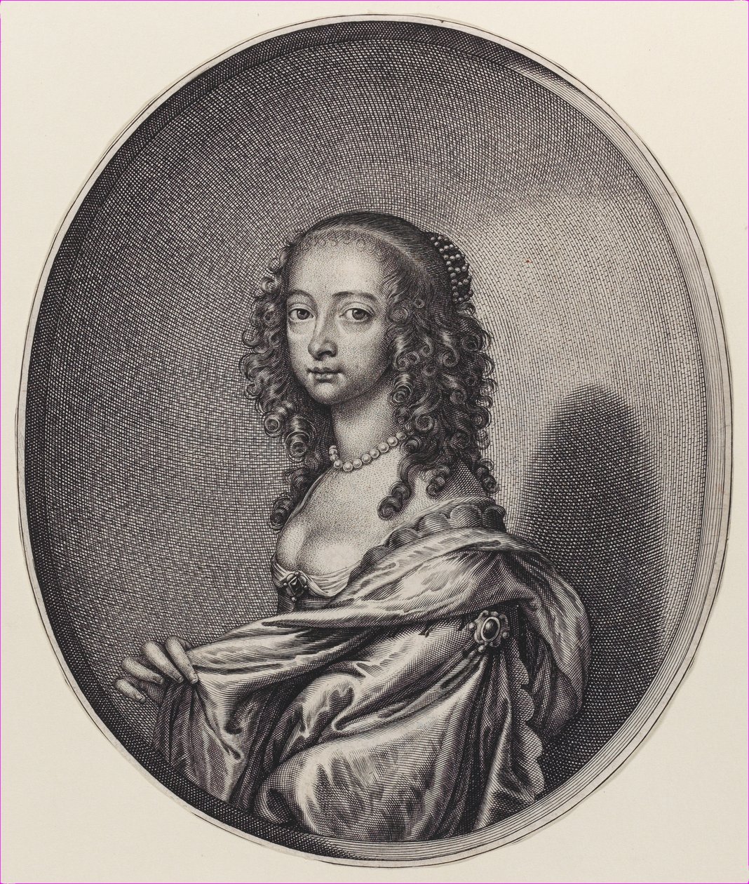 Mary, Orangen prinsessa, 1641-50. tekijältä William Faithorne