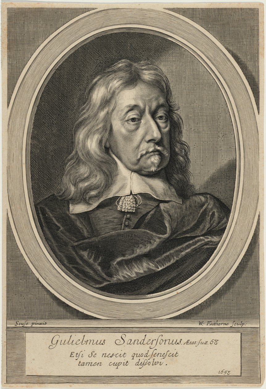 Sir William Sanderson tekijältä William Faithorne