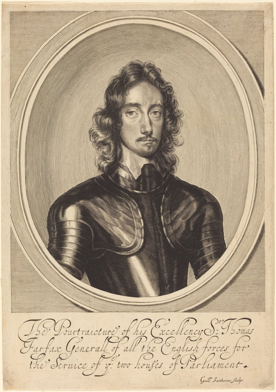 Lordi Thomas Fairfax tekijältä William Faithorne after Robert Walker