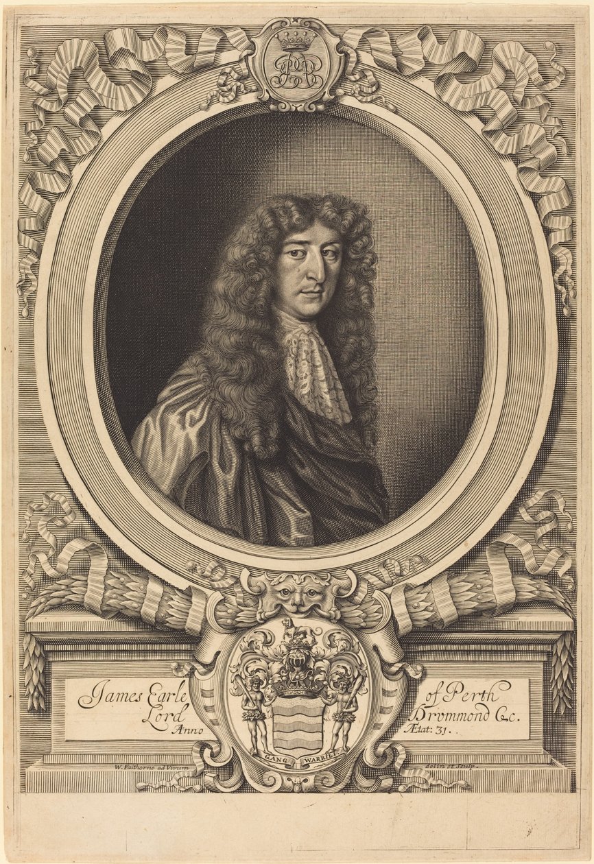 James Drummond, Perthin jaarli tekijältä William Faithorne after Sir Peter Lely