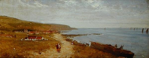 Kincardinen rannikolla tekijältä William Fettes Douglas