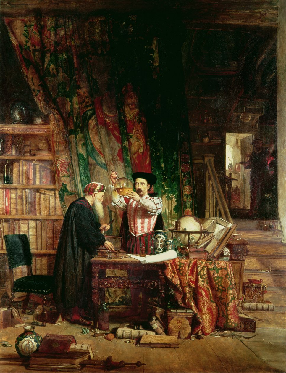 Alkemisti, 1853 tekijältä William Fettes Douglas