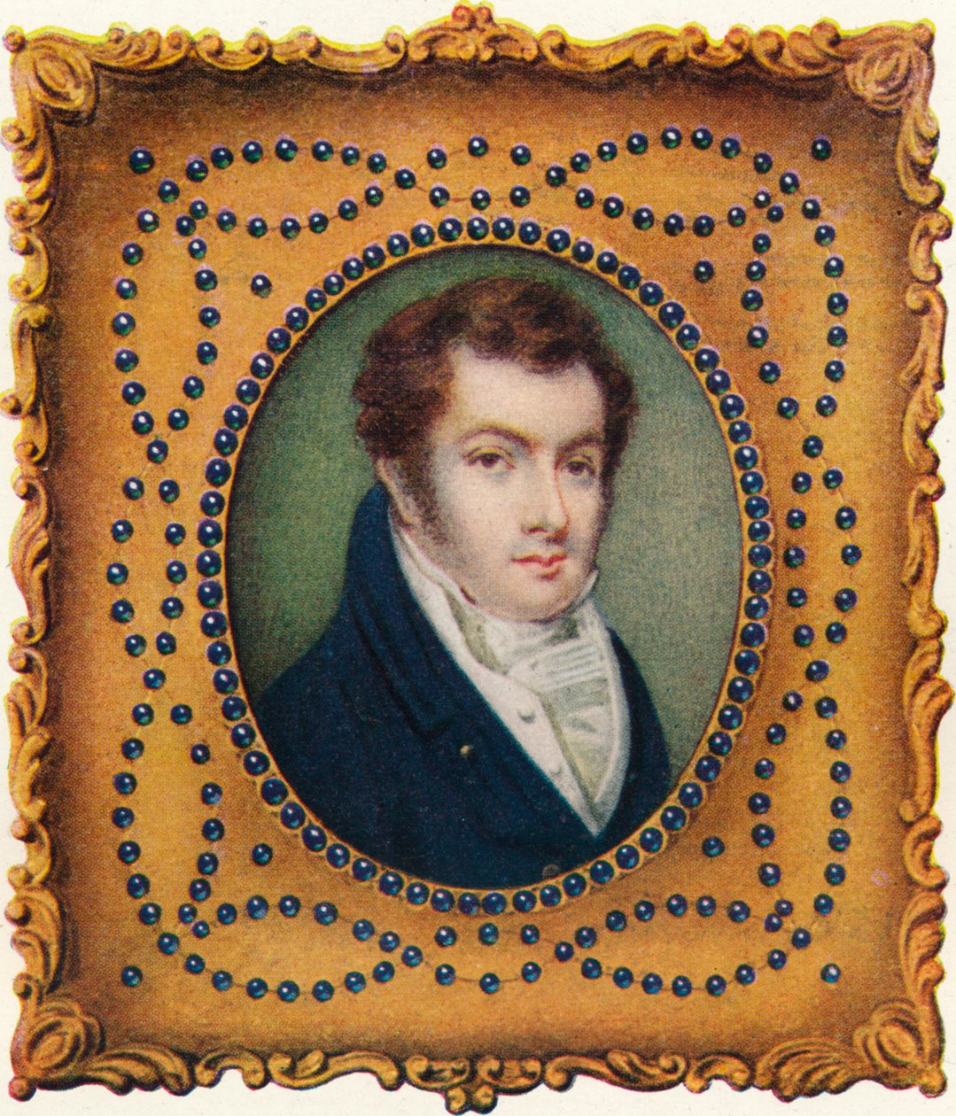 Washington Irvingin muotokuva, 1820 tekijältä William Foy