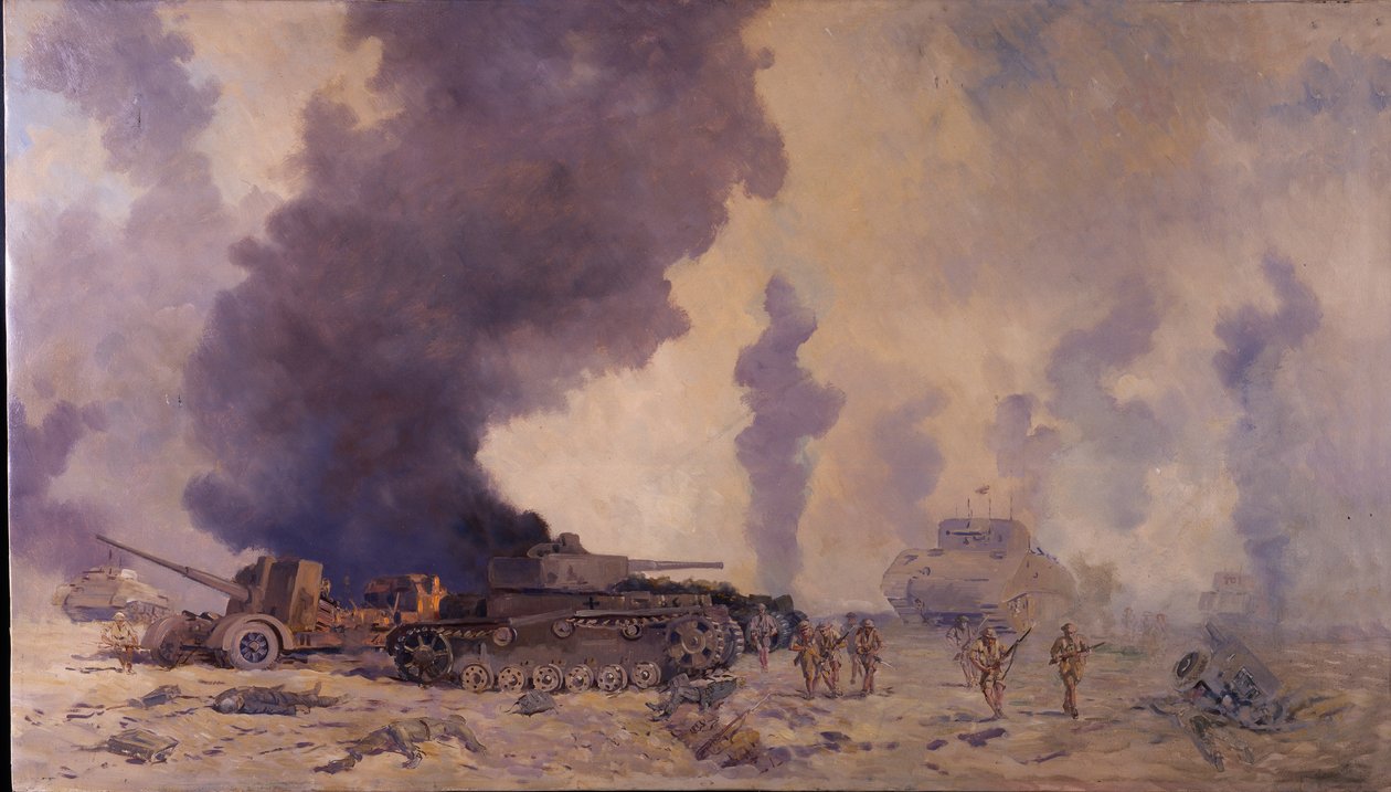 El Alameinin taistelu tekijältä William Francis Longstaff