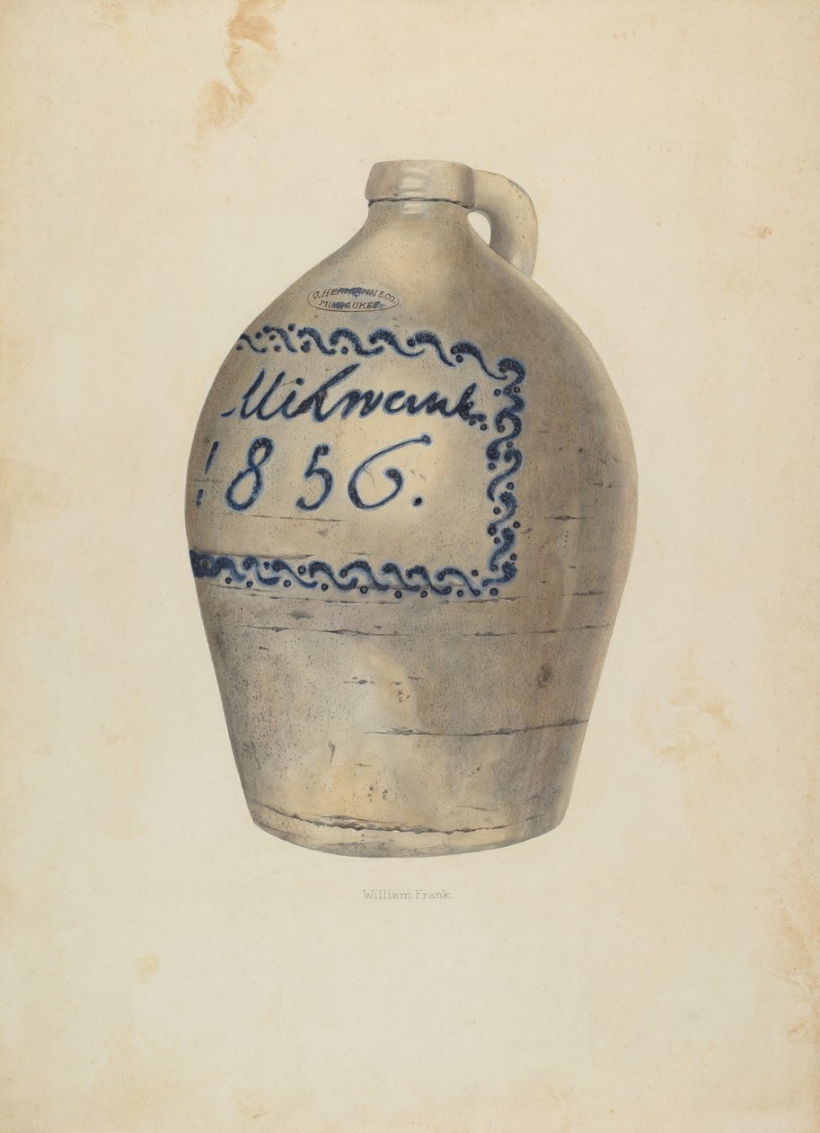 Kannu, c. 1937. tekijältä William Frank
