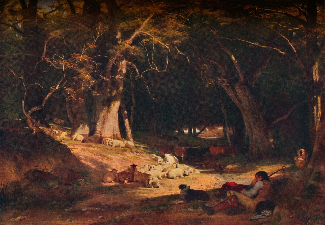 The Mid Day Retreat, n. 1845 tekijältä William Frederick Witherington