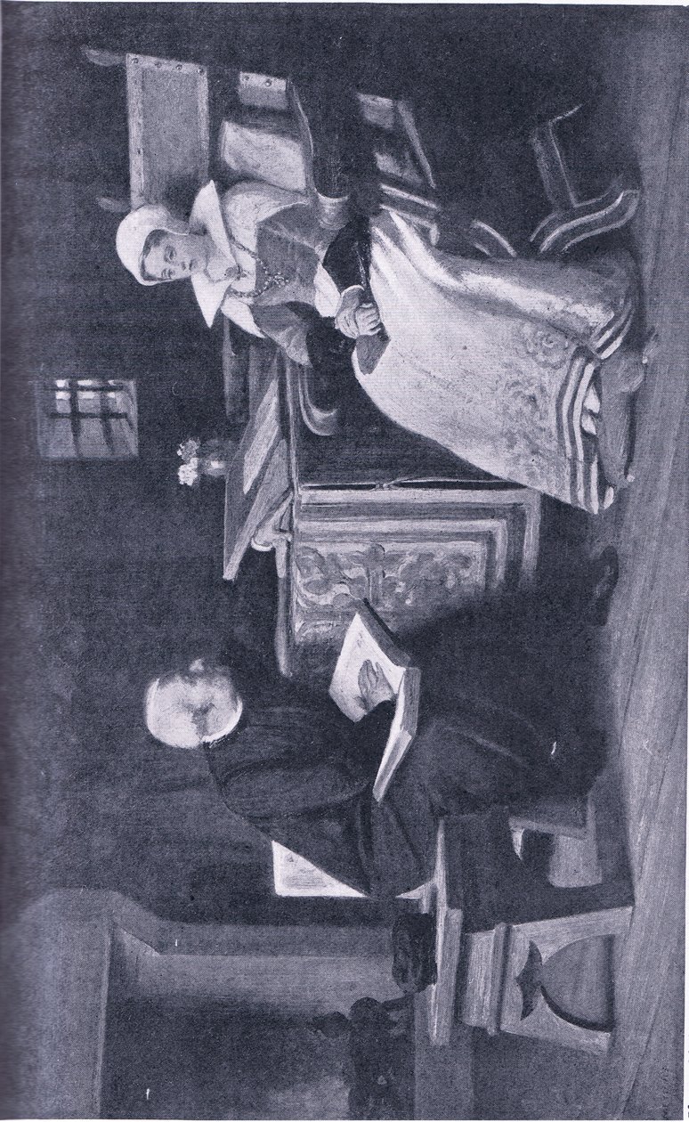 Lady Jane Gray tornissa, kuvitus Maailman parhaiden kirjojen kirjastosta, n. 1940 tekijältä William Frederick Yeames