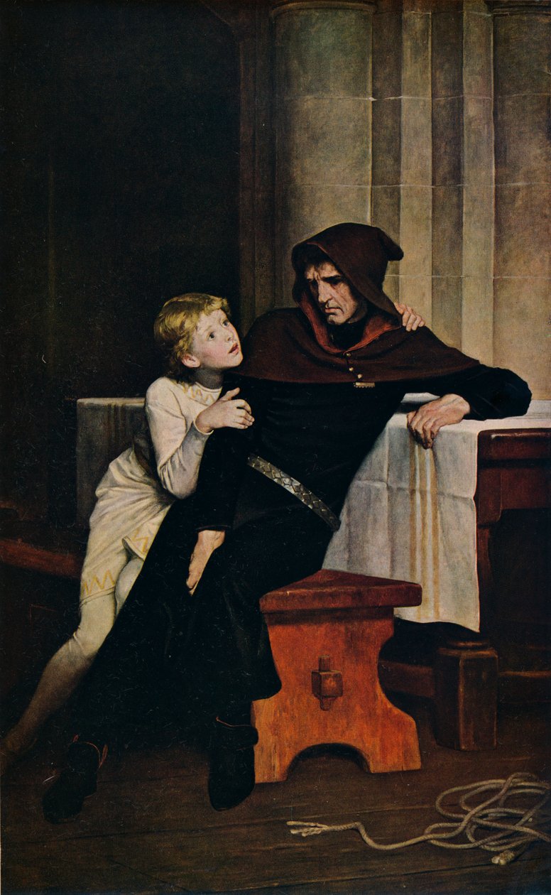 Prinssi Arthur ja Hubert, 1882 tekijältä William Frederick Yeames