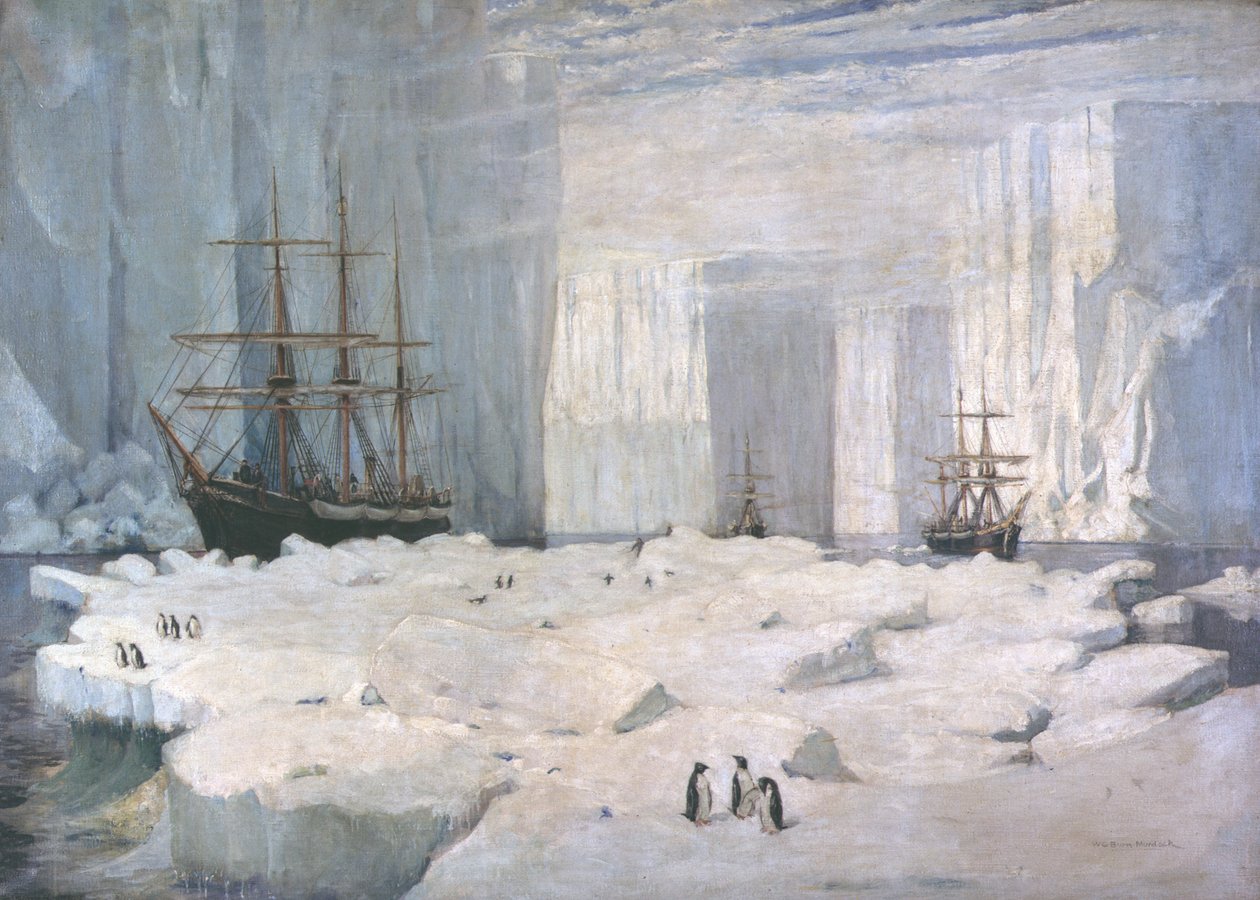 Dundee Etelämantereen valaanpyyntiretkikunta (1892-3) tekijältä William G. Burn Murdoch