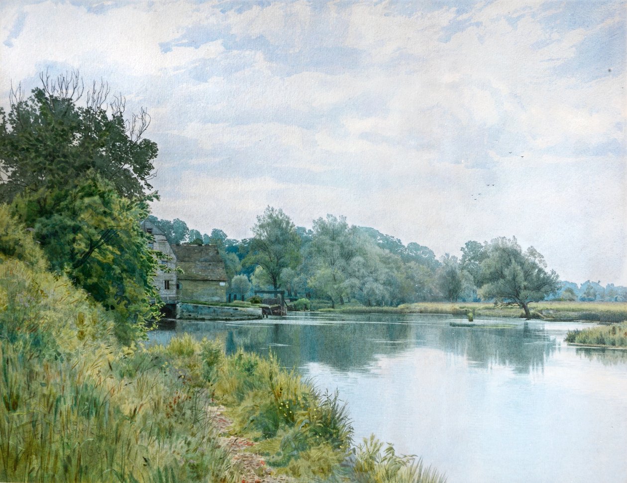 Ouse ja mylly Hemingford Greyssä tekijältä William Garden Fraser