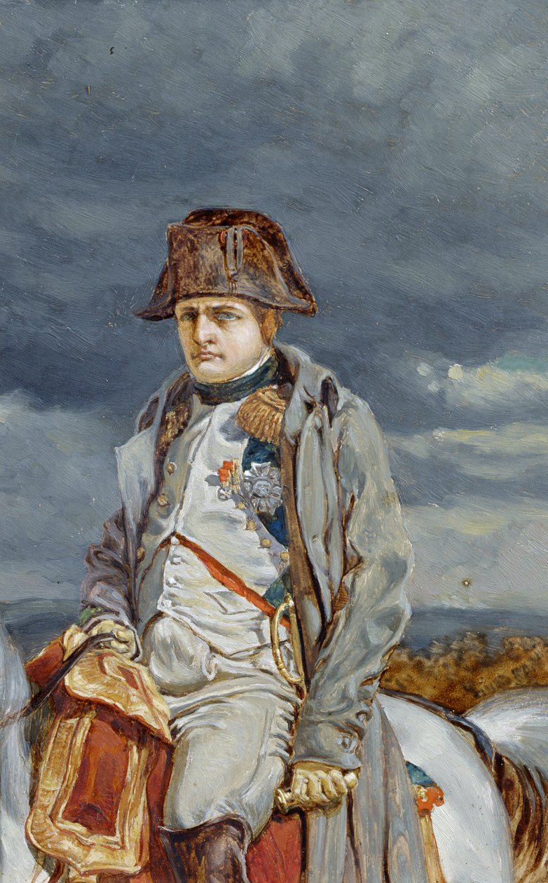 Napoleon vuonna 1814 (Meissonierin jälkeen) (öljy pahville) tekijältä William Gersham Collingwood